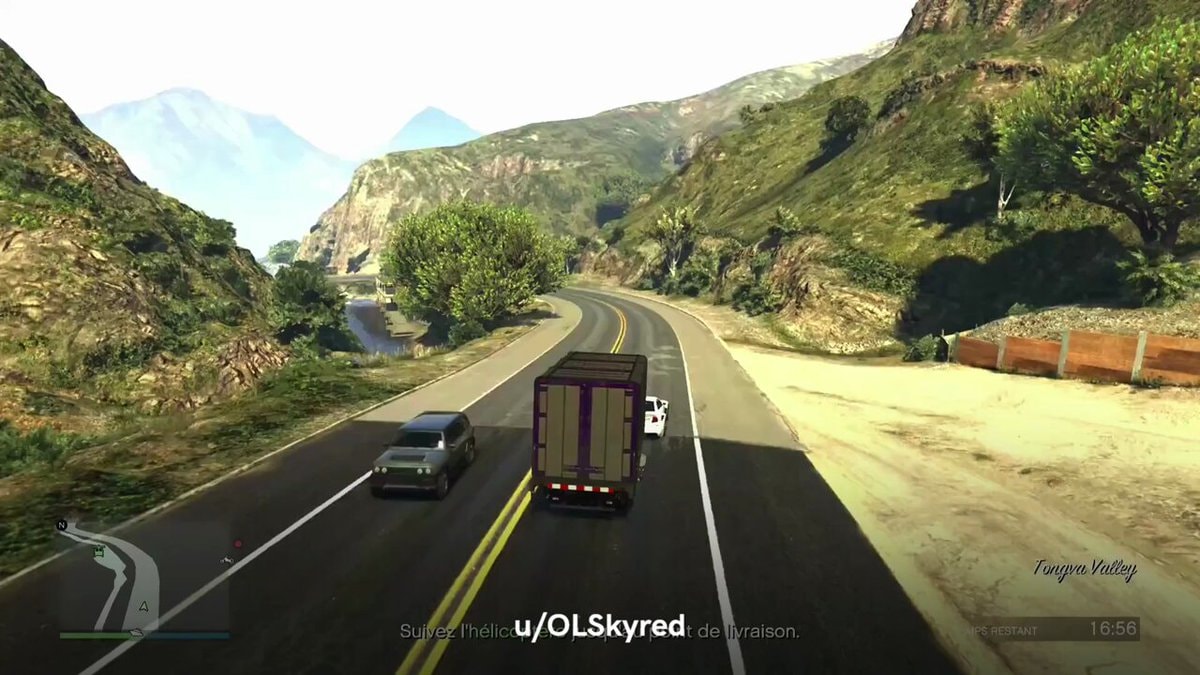 GTA 5 delivery near miss
