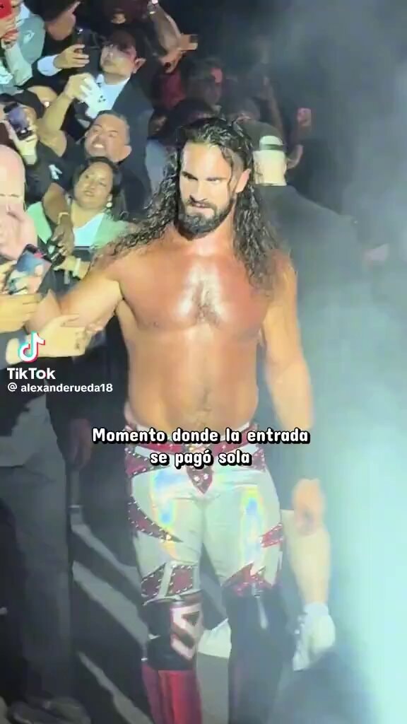 Seth Rollins WWE live event fan moment