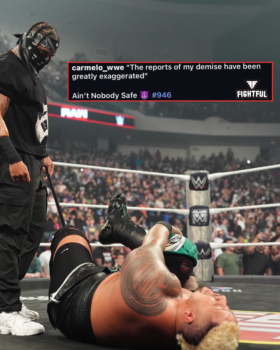 Carmelo Hayes 946 WWE Raw