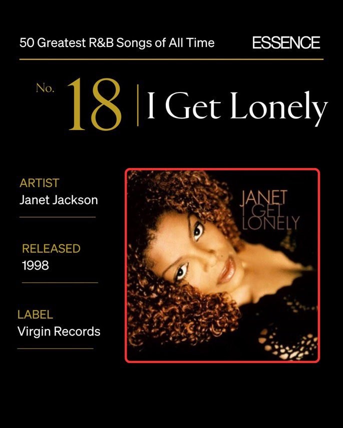 Janet Jackson I Get Lonely ESSENCE ranking (photo 2 of 2)