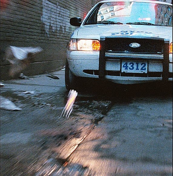 spider-man 2 nypd car alley