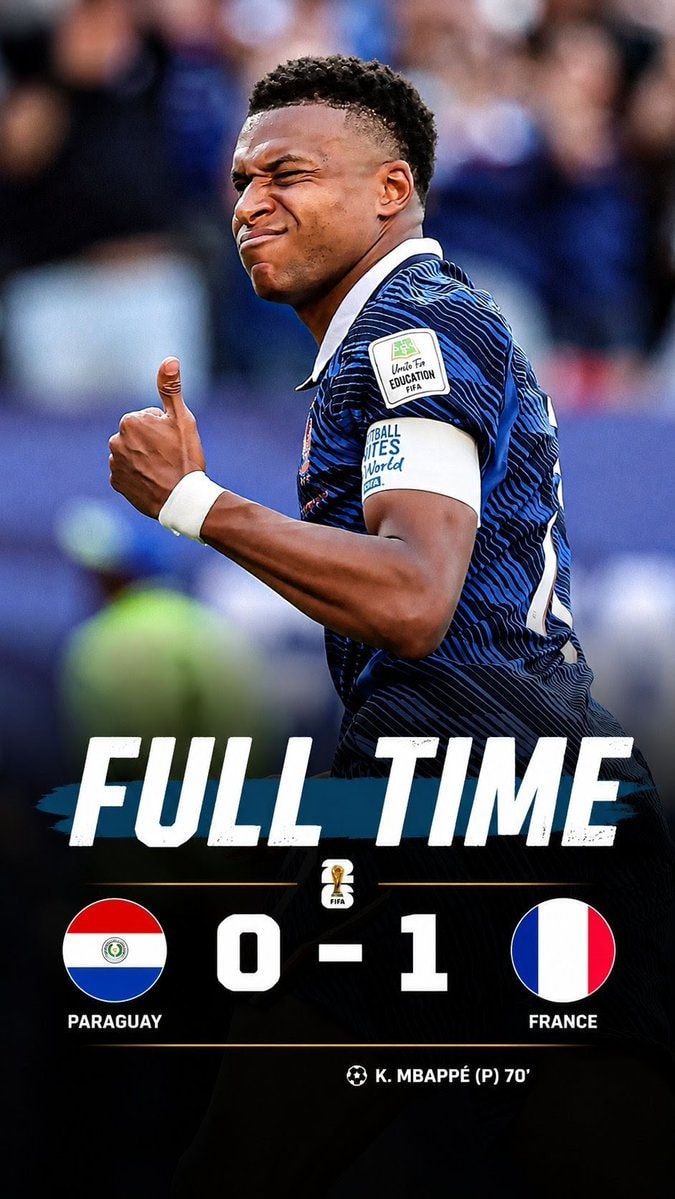 France quarterfinal Kylian Mbappé penalty