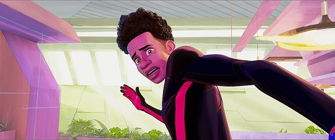 Miles Morales surprised pose