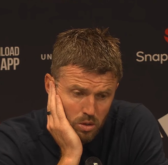 Michael Carrick press conference