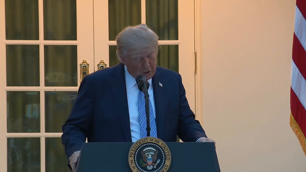 Trump reads executive order on hunting