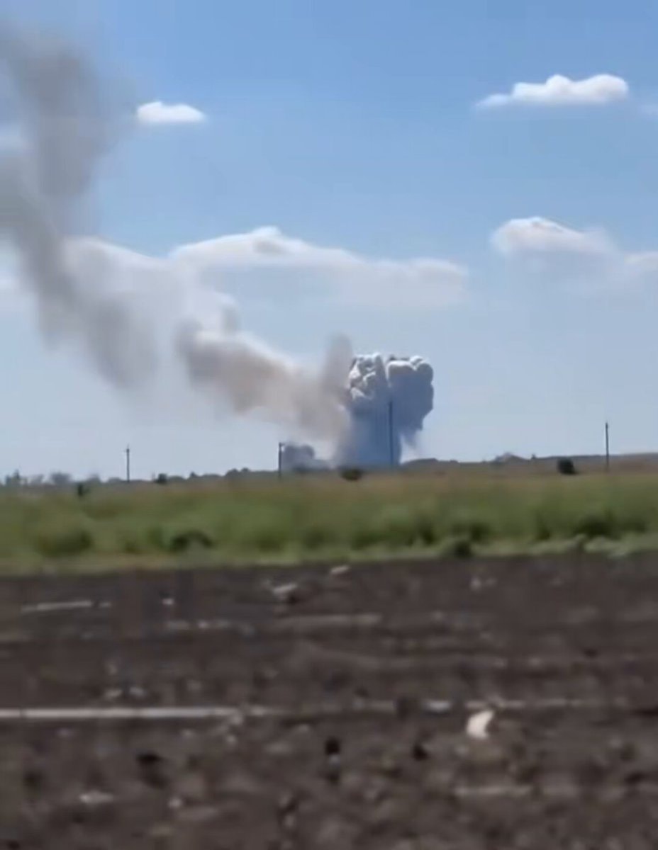 Dnipro ammunition depot explosion