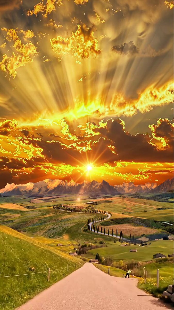 sunrise view