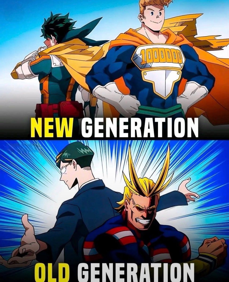 Anime generations passing the torch