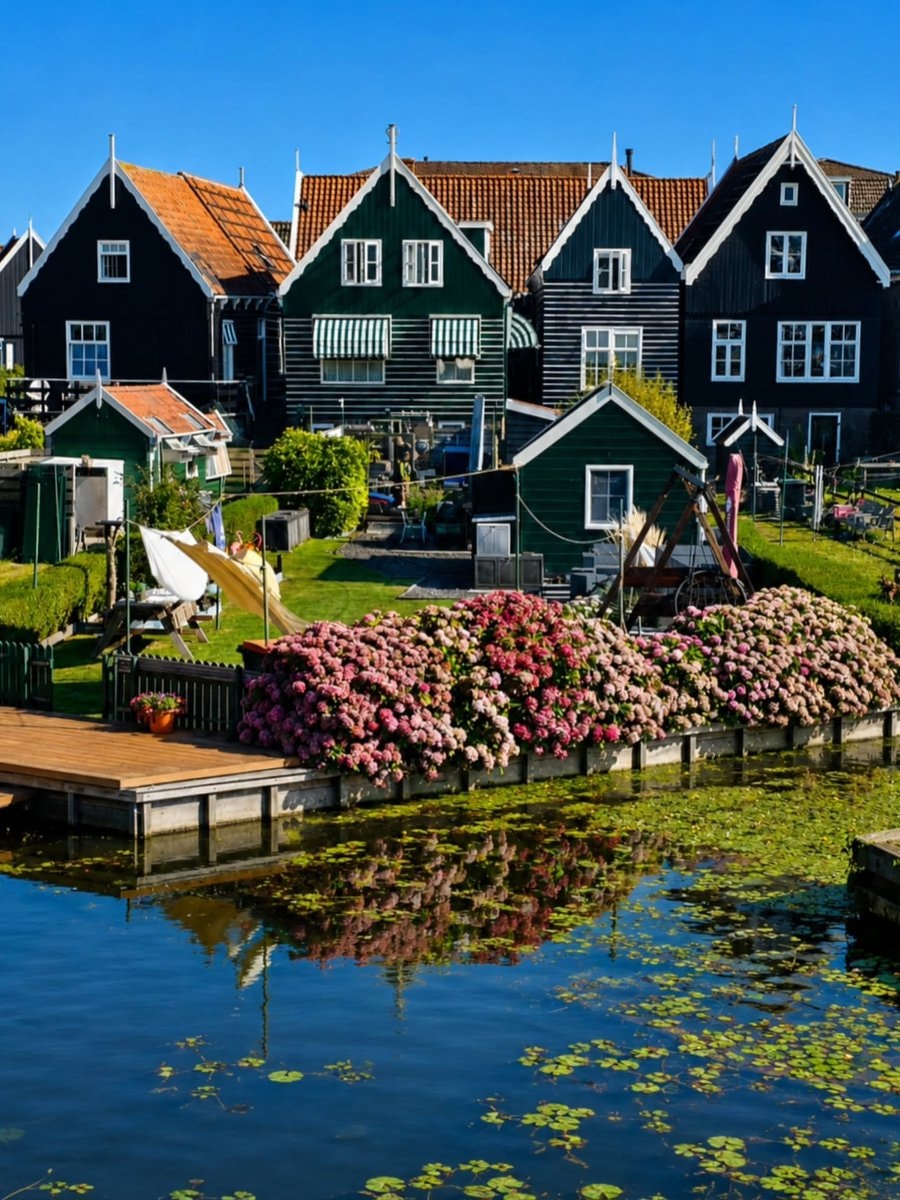 Holland Netherlands canal scene (photo 2 of 4)
