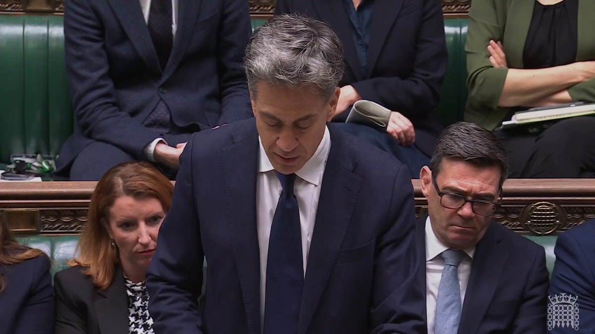 Ed Miliband West Bank statement
