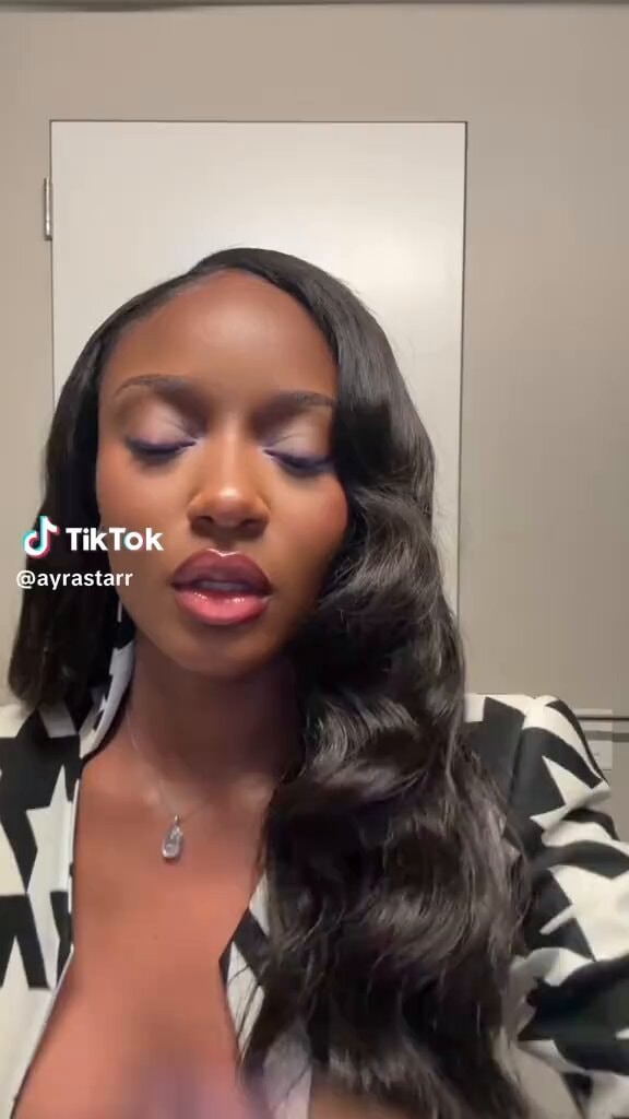 Ayra Starr TikTok striking look Ayra Starr TikTok striking look