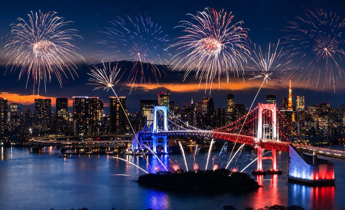 Tokyo Tower America 250th Independence Day (photo 2 of 3)