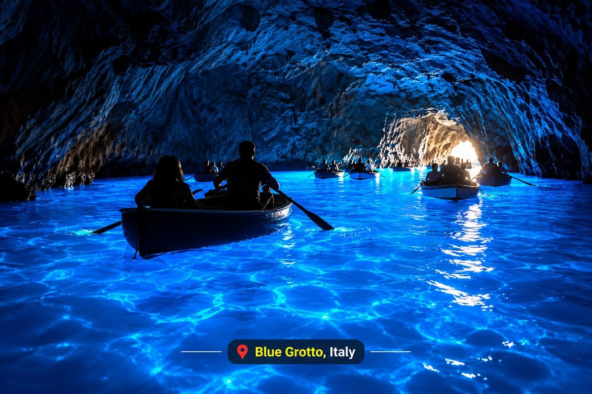 Blue Grotto Capri, Italy