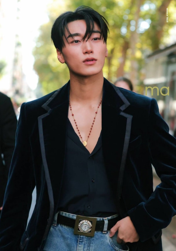 San ATEEZ Milan Fashion Week EMV (photo 1 of 2)
