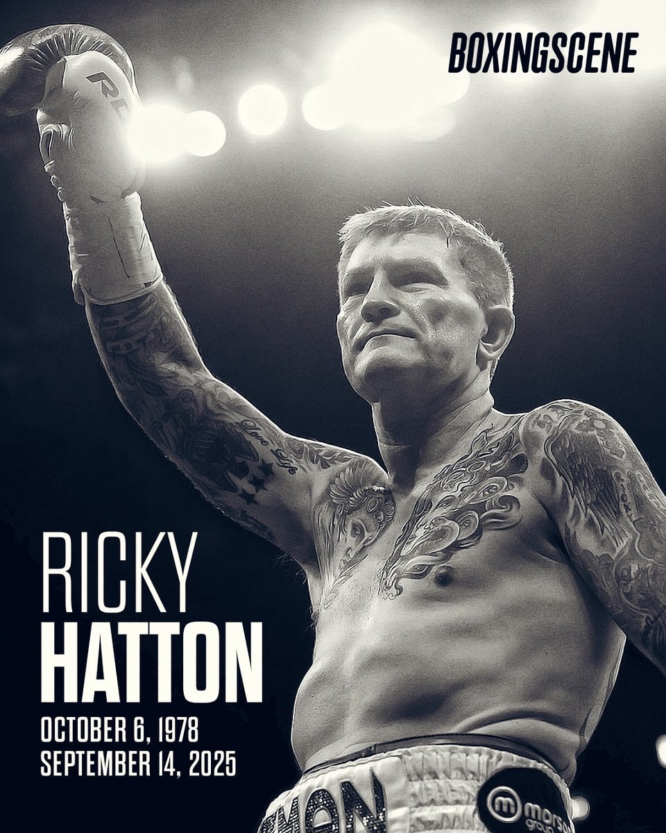Ricky Hatton Boxing Portrait