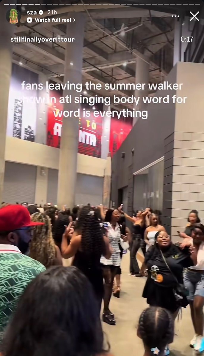 SZA Summer Walker Still Finally Over It Tour (photo 1 of 2)