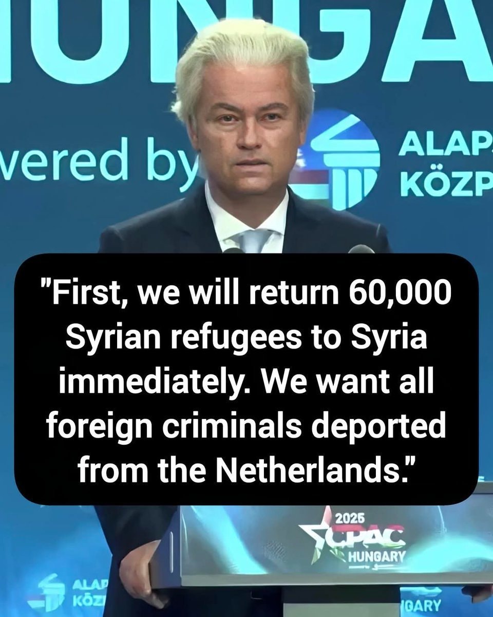 Geert Wilders CPAC Hungary speech