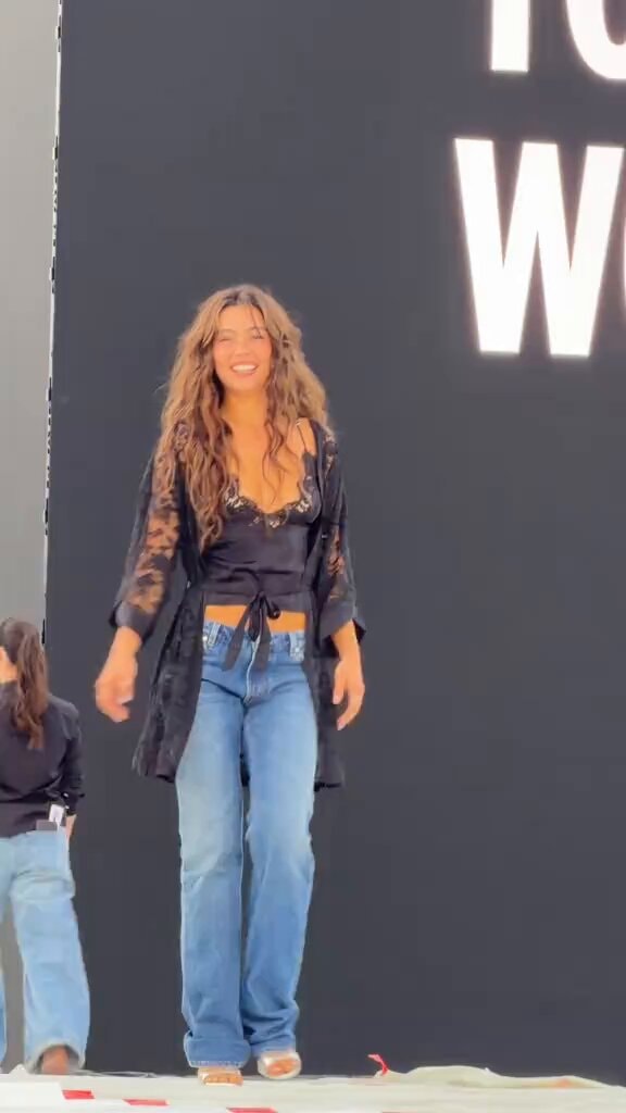 Mika Abdalla L'Oréal Paris Fashion Show rehearsal