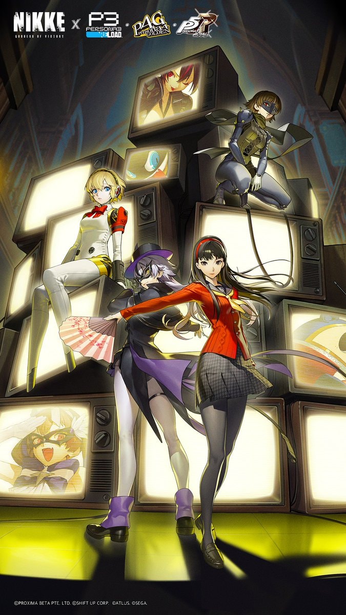 PERSONA × NIKKE Collaboration Illustrations (photo 3 of 4)