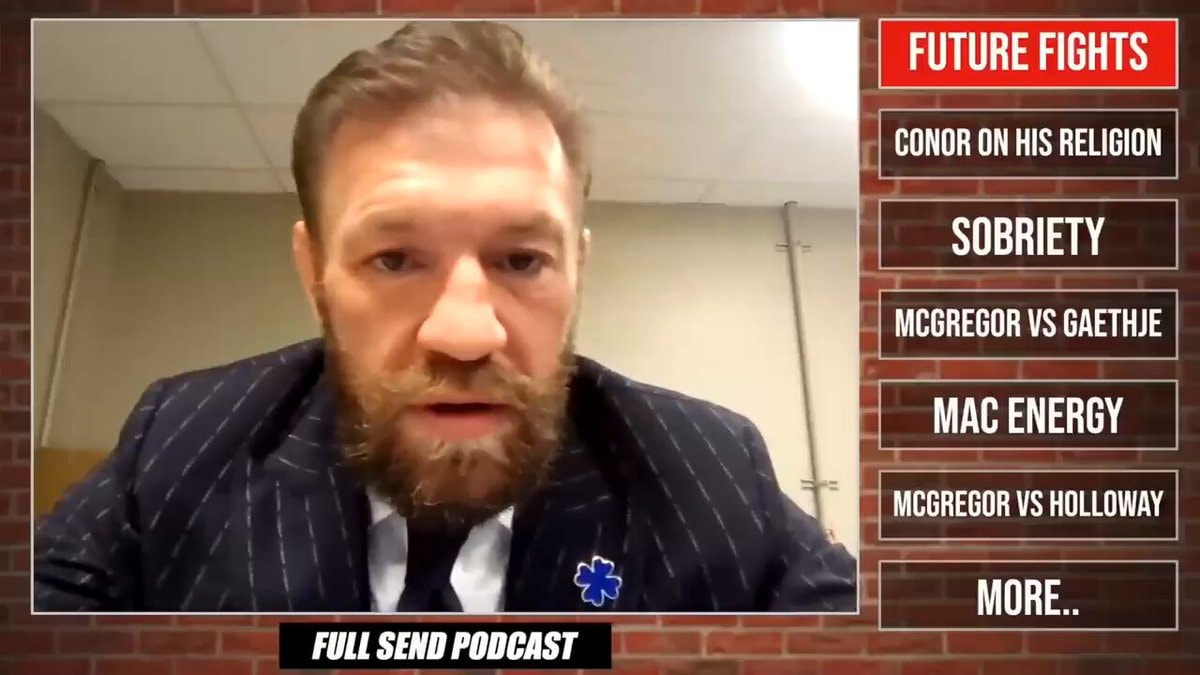 Conor McGregor Full Send Podcast