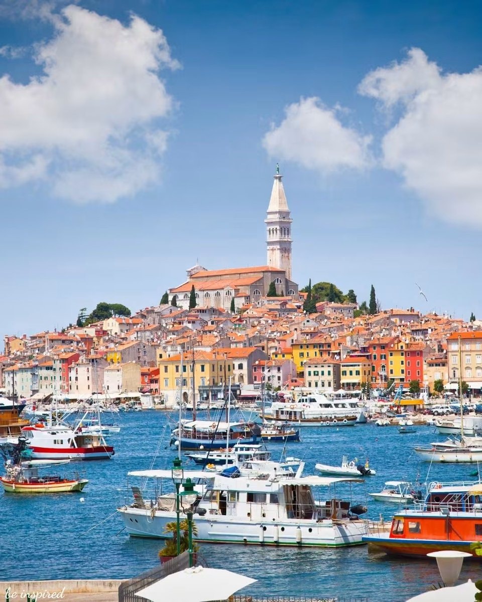 Rovinj Croatia harbor Rovinj Croatia harbor