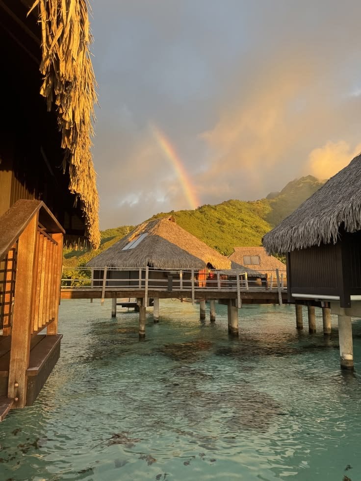Bora Bora sunset Bora Bora sunset