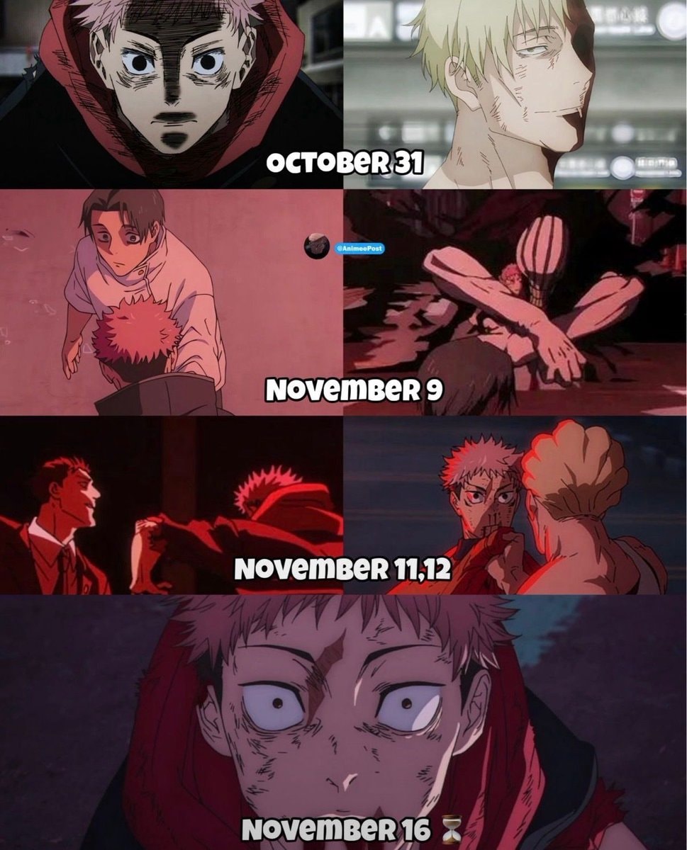 Jujutsu Kaisen collage Jujutsu Kaisen collage