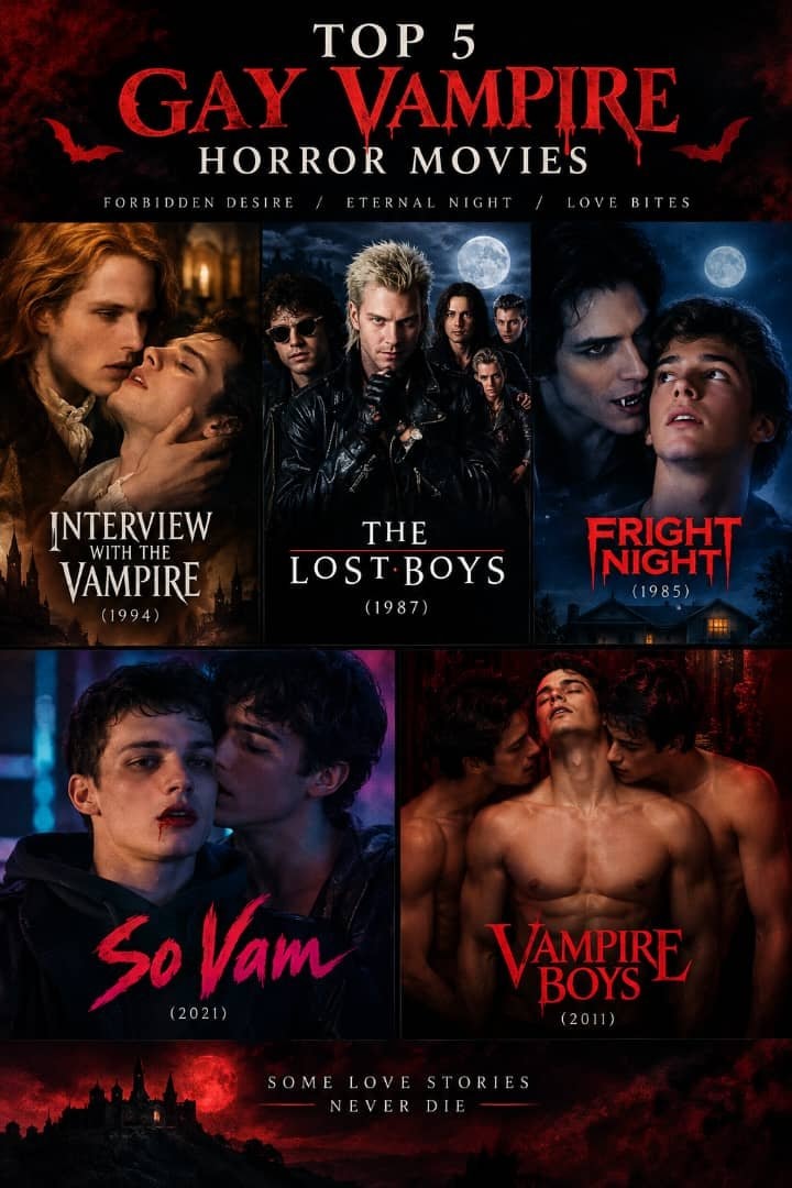 Top 5 Gay Vampire Horror Movies