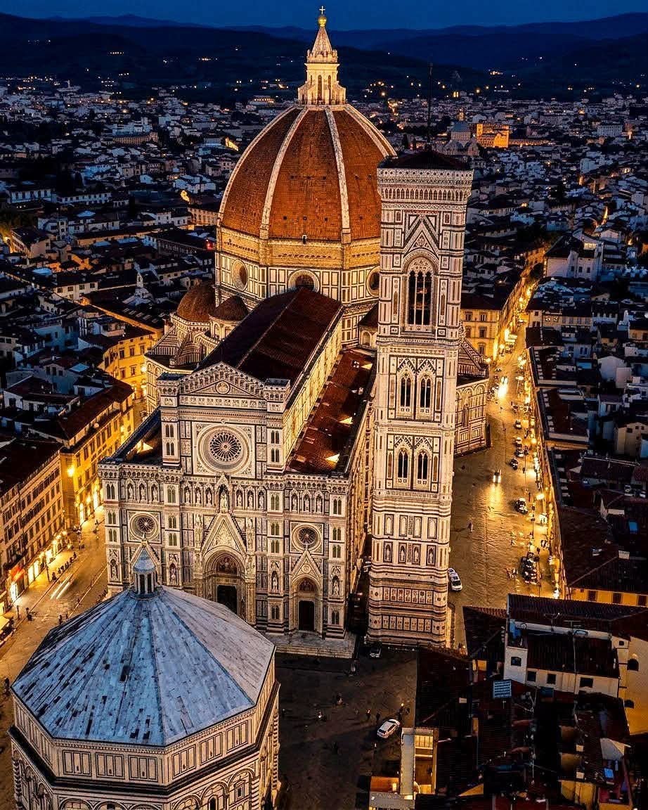 Florence Italy at night