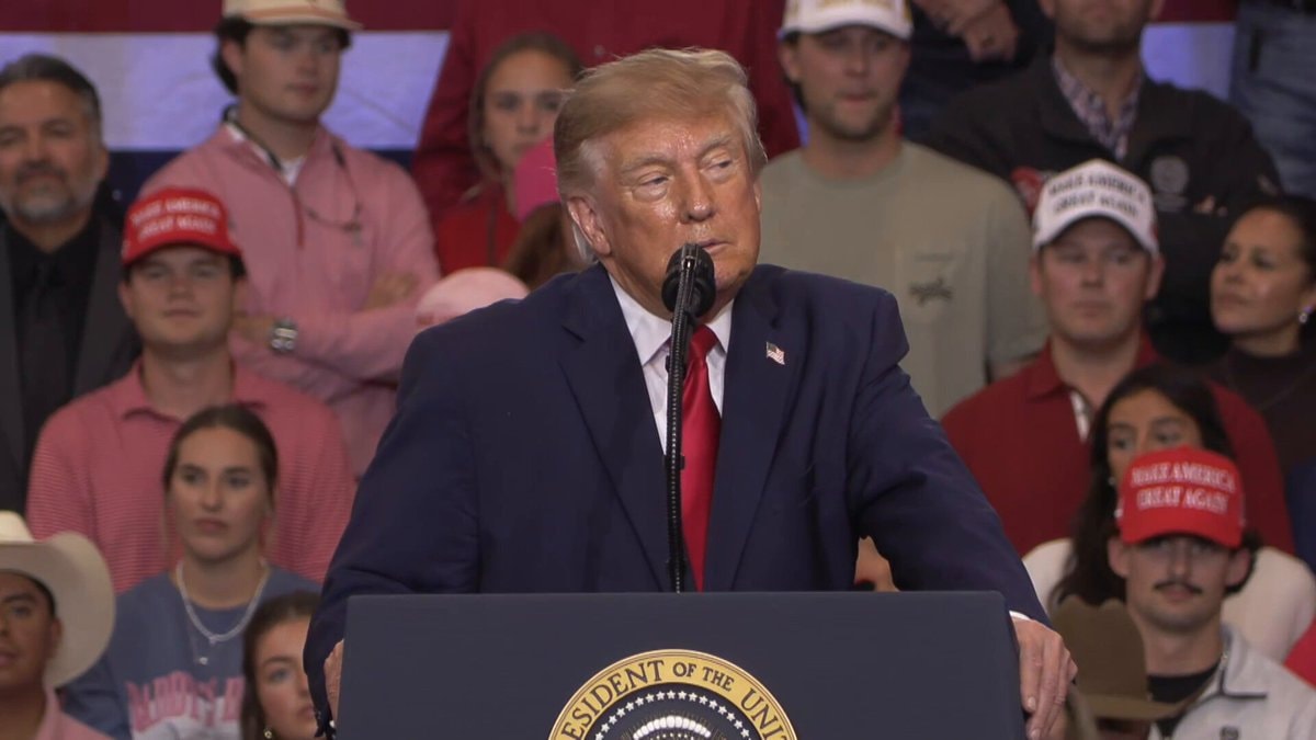 Trump on Abdul El Sayed at rally Trump on Abdul El Sayed at rally