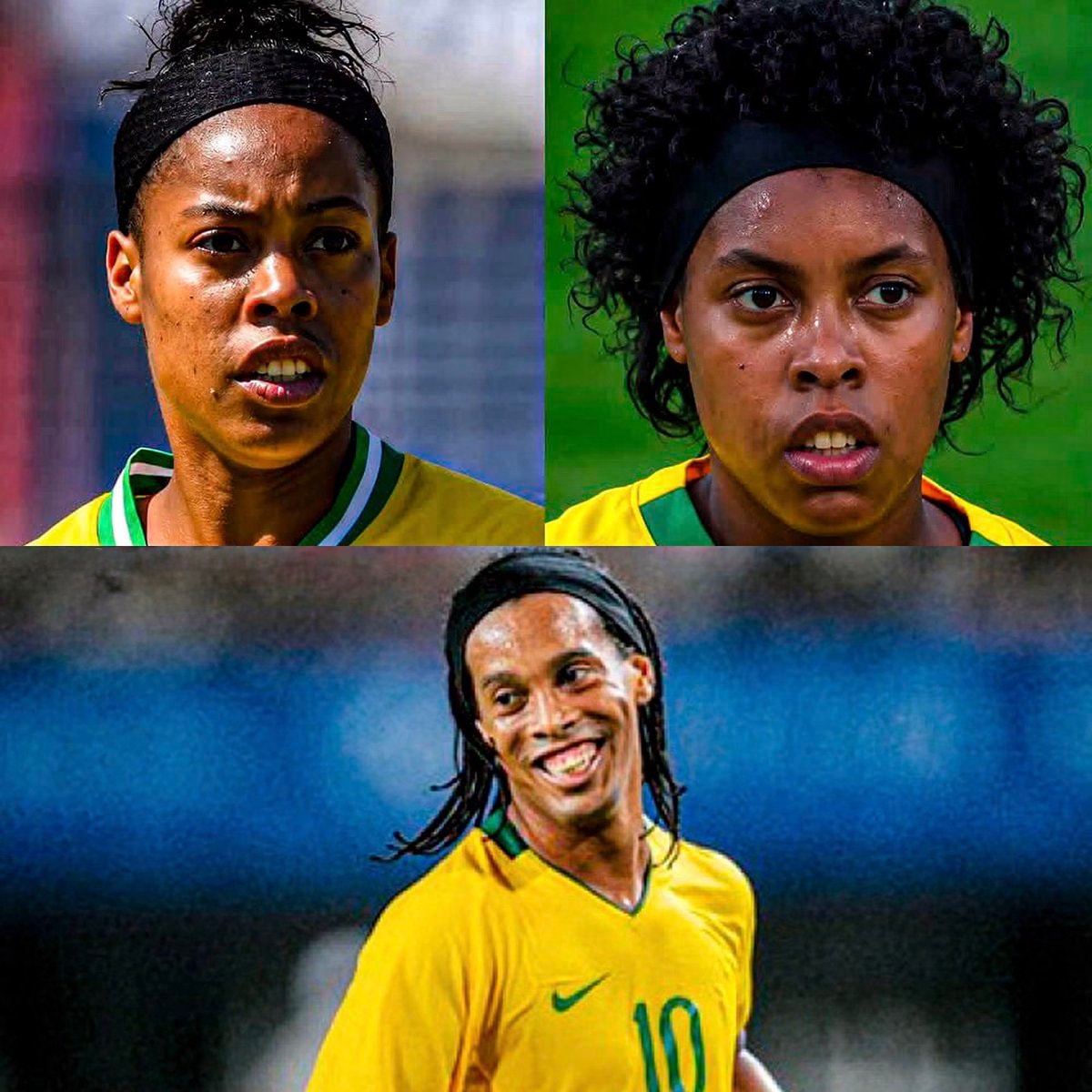 Miche Minnies Ronaldinho resemblance