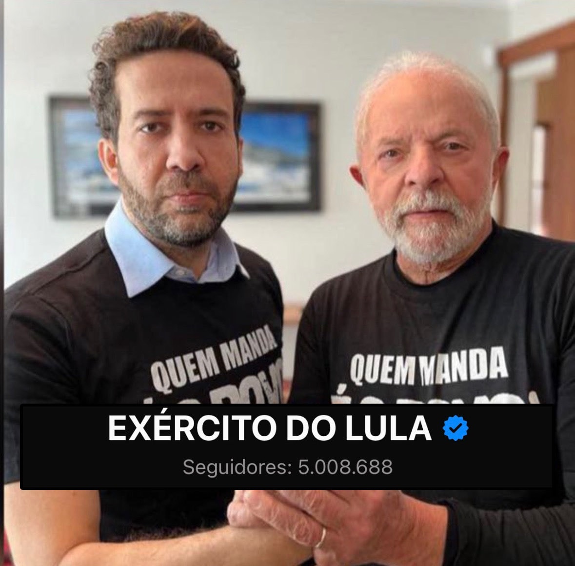 Exército do Lula 5 million members