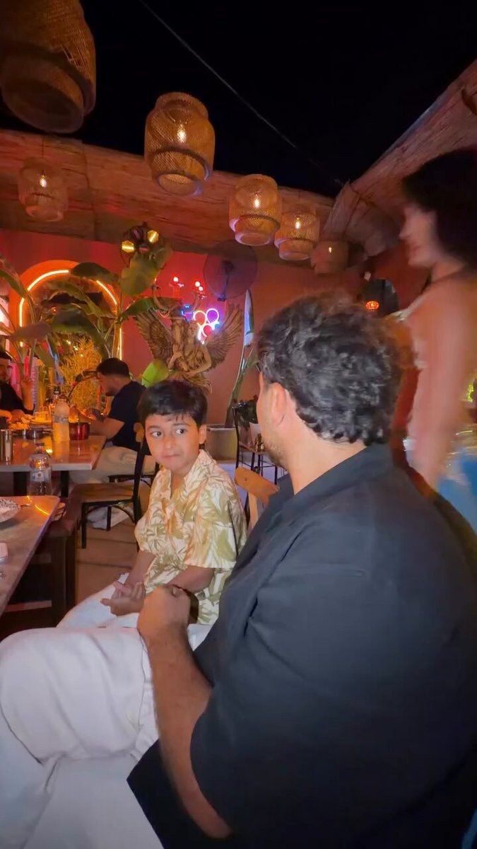 Uncle and nephew serious talk