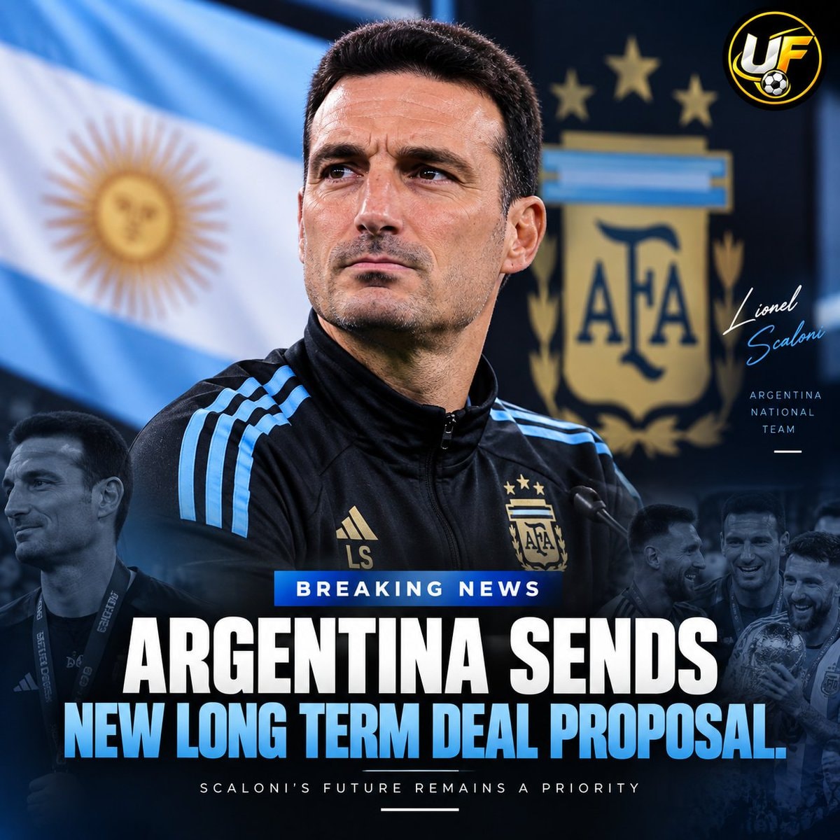 Lionel Scaloni Argentina contract proposal Lionel Scaloni Argentina contract proposal