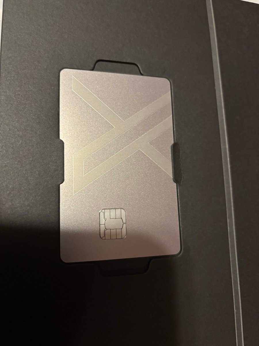 Card X metal VISA Debit/Flex no details