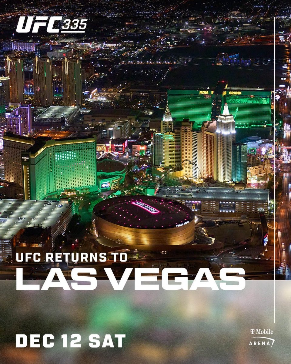 #UFC335 Las Vegas return