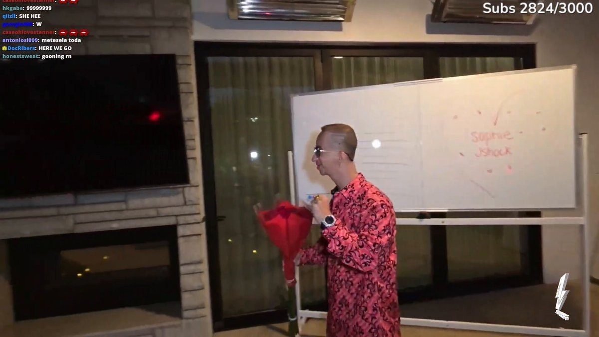 JShock surprises Sophie Rain with flowers