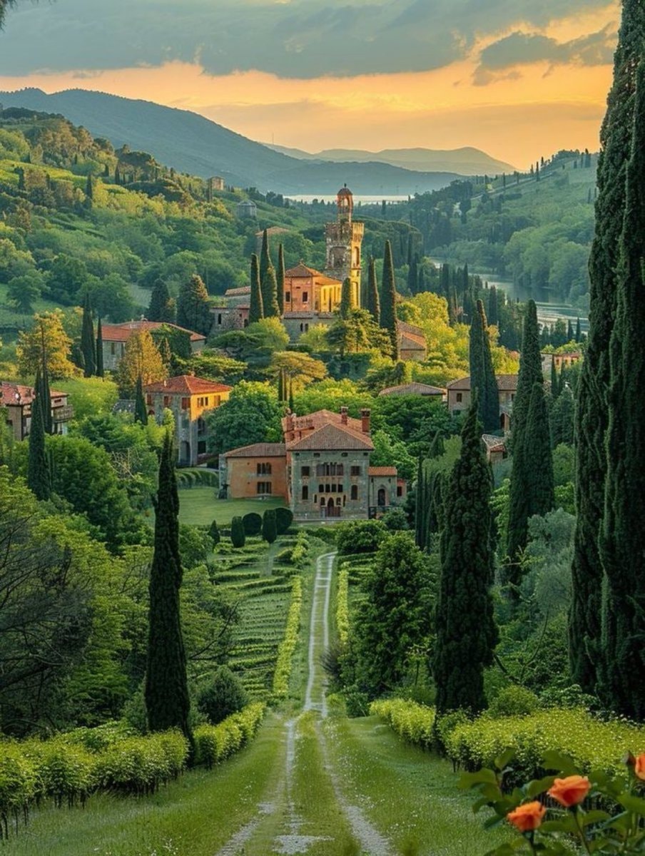 Tuscany Italy landscape