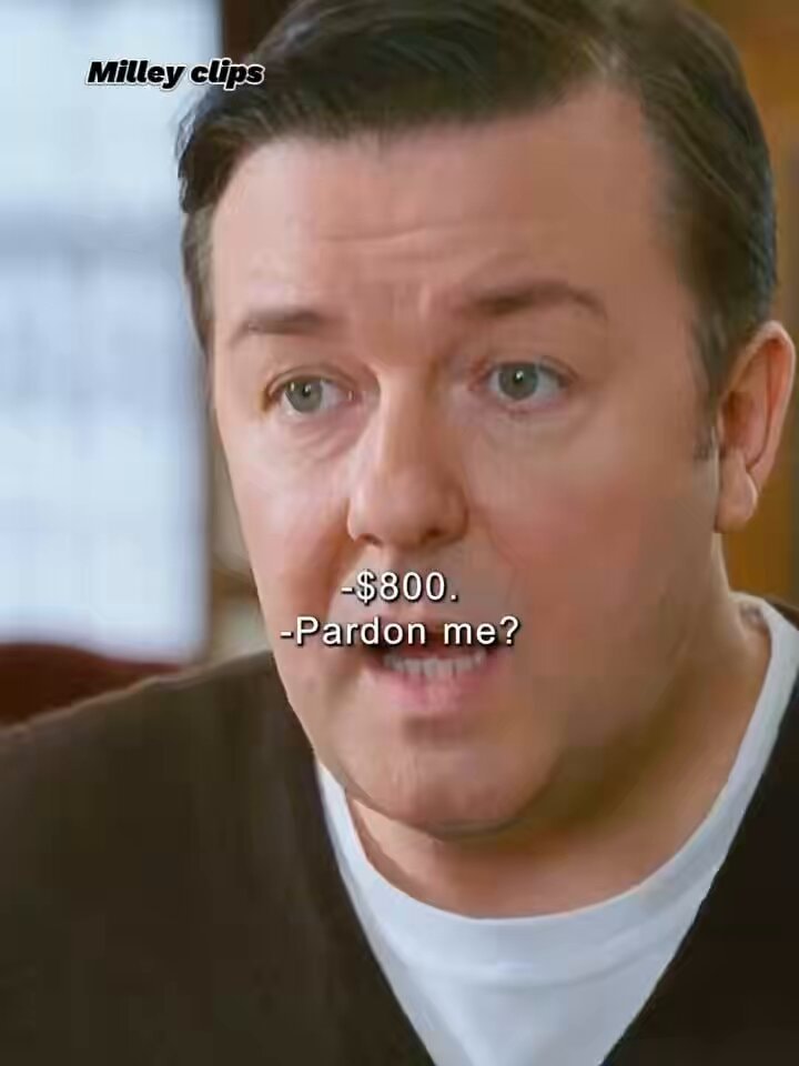 Ricky Gervais jackpot moment