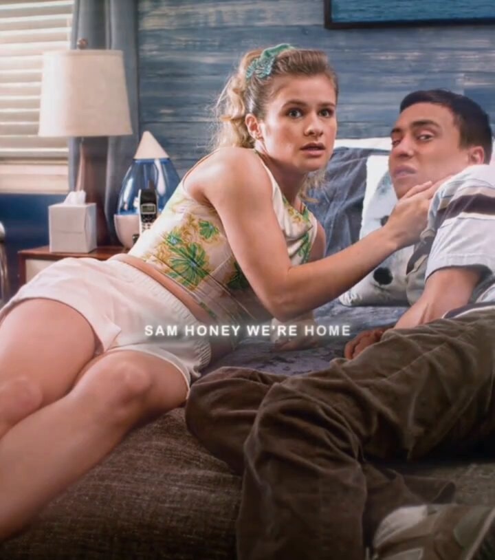 Sam honey we're home