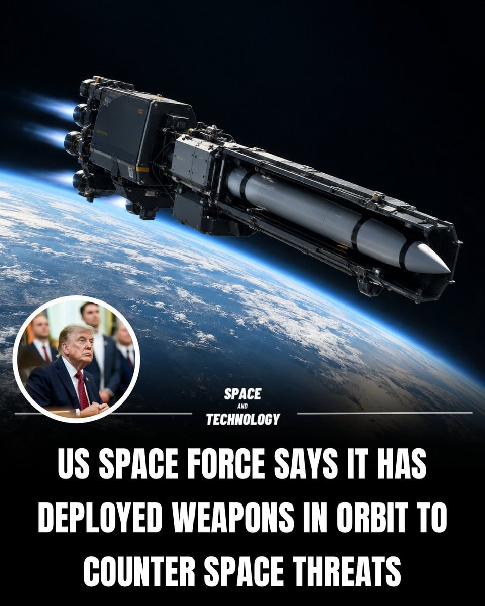 US Space Force deploys on-orbit weapons US Space Force deploys on-orbit weapons