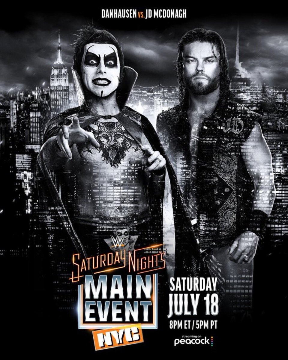 Danhausen vs JD McDonagh WWE Saturday Night's Main Event