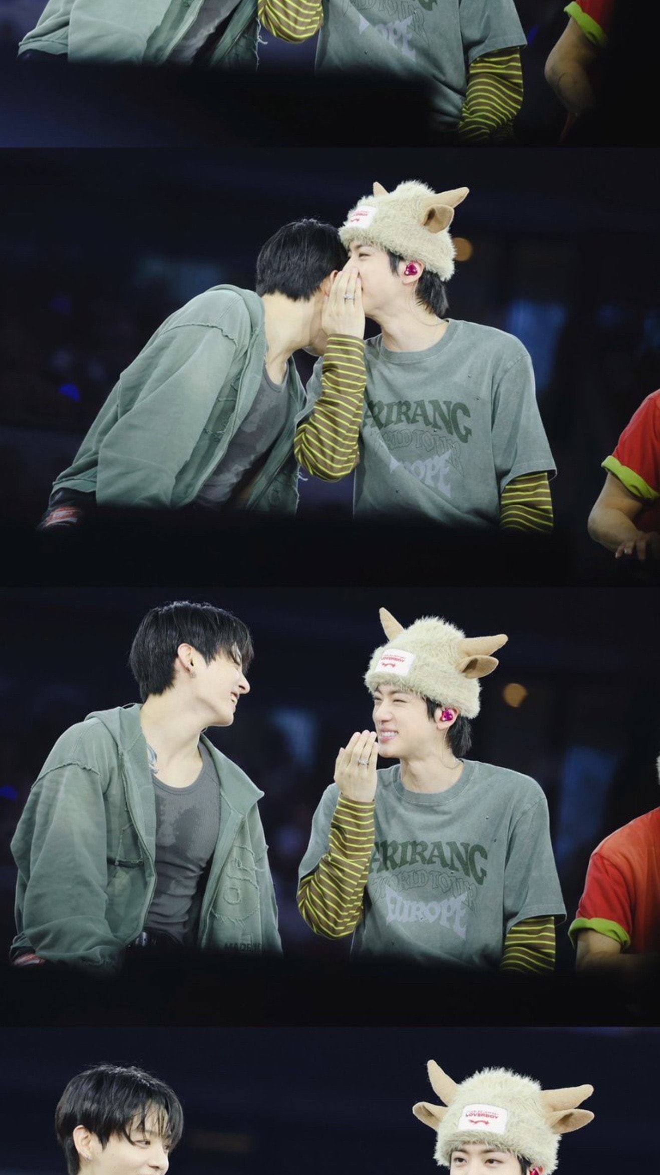 Jin and Jungkook moment 🥹 (photo 2 of 2)