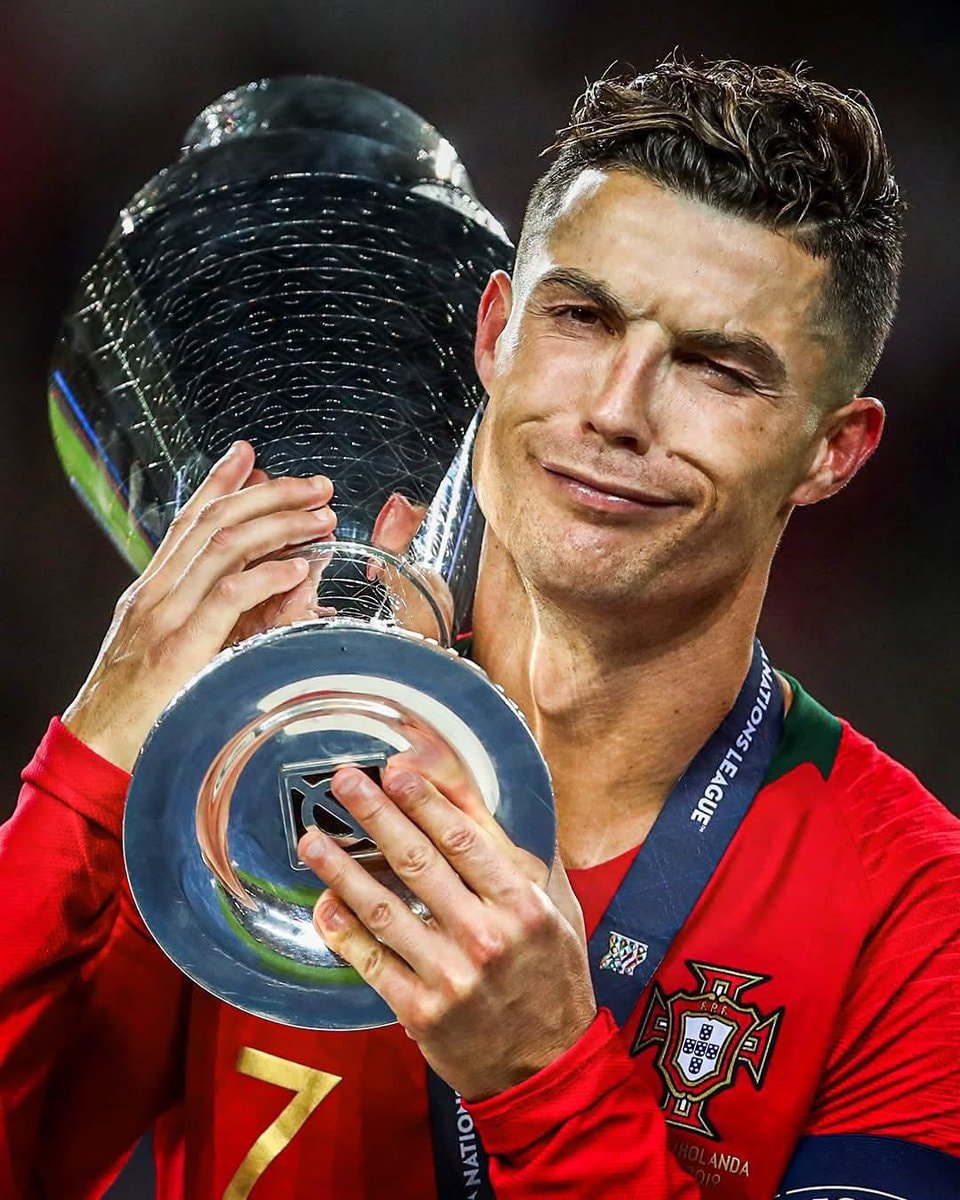 Cristiano Ronaldo Nations League trophy