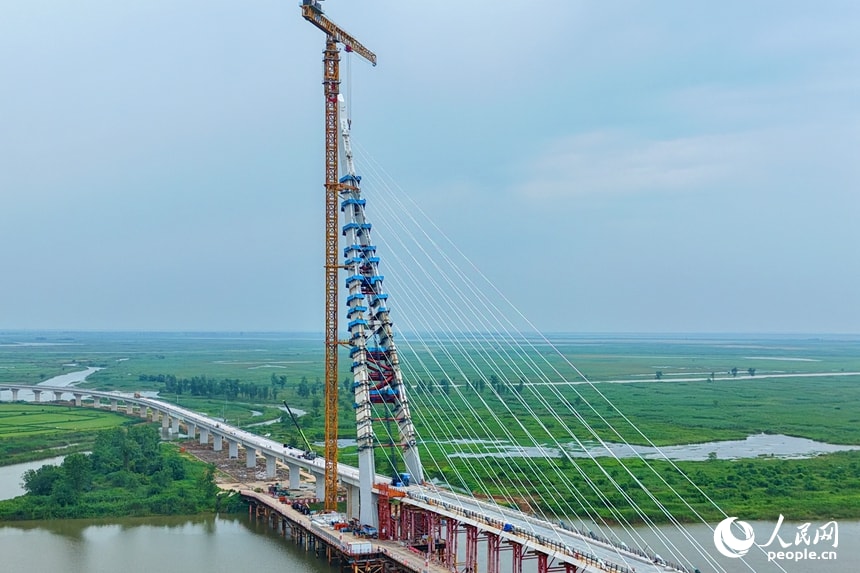Jiangjunzhou Bridge construction site (photo 2 of 4)