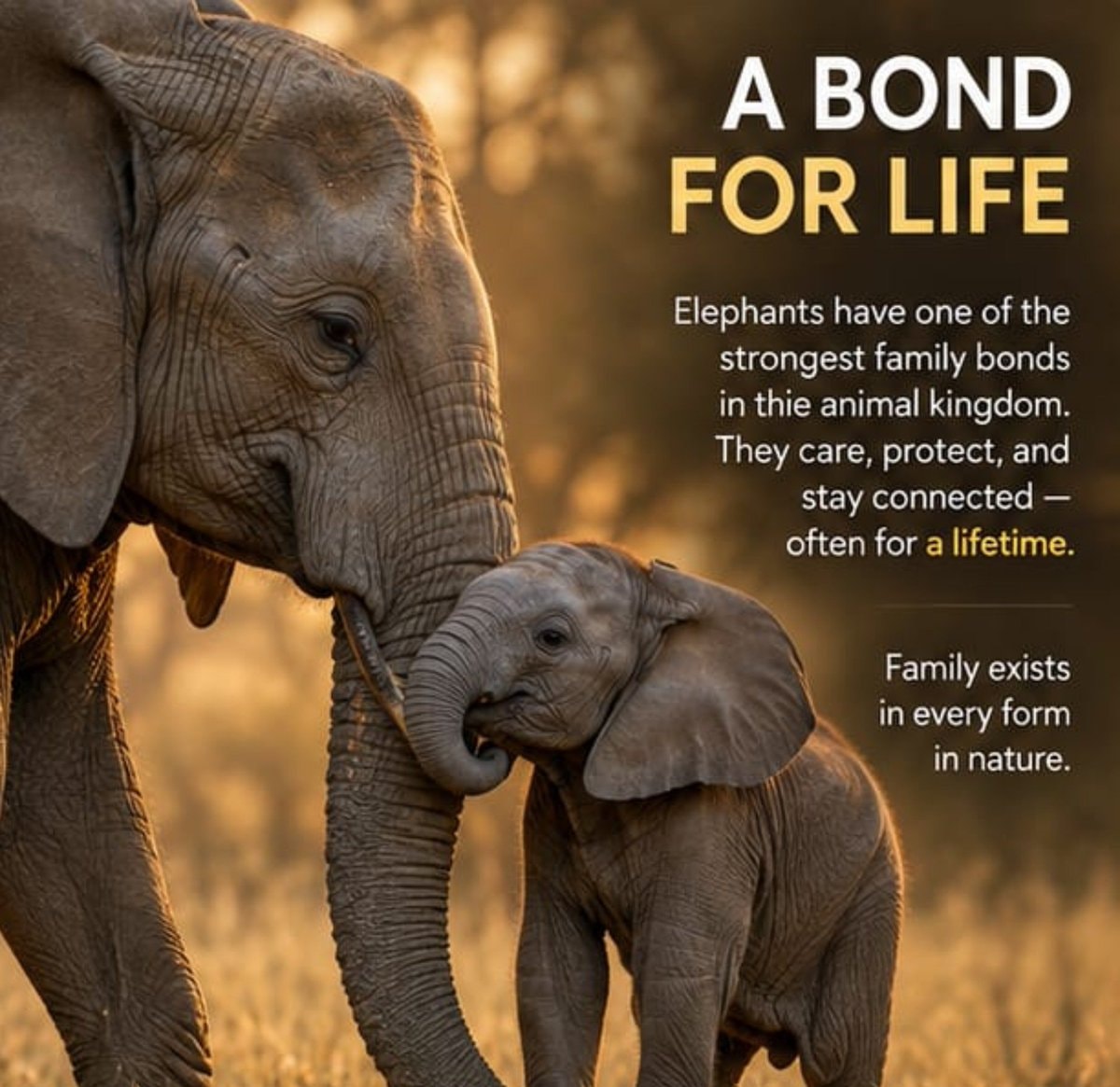Elephant mother and calf