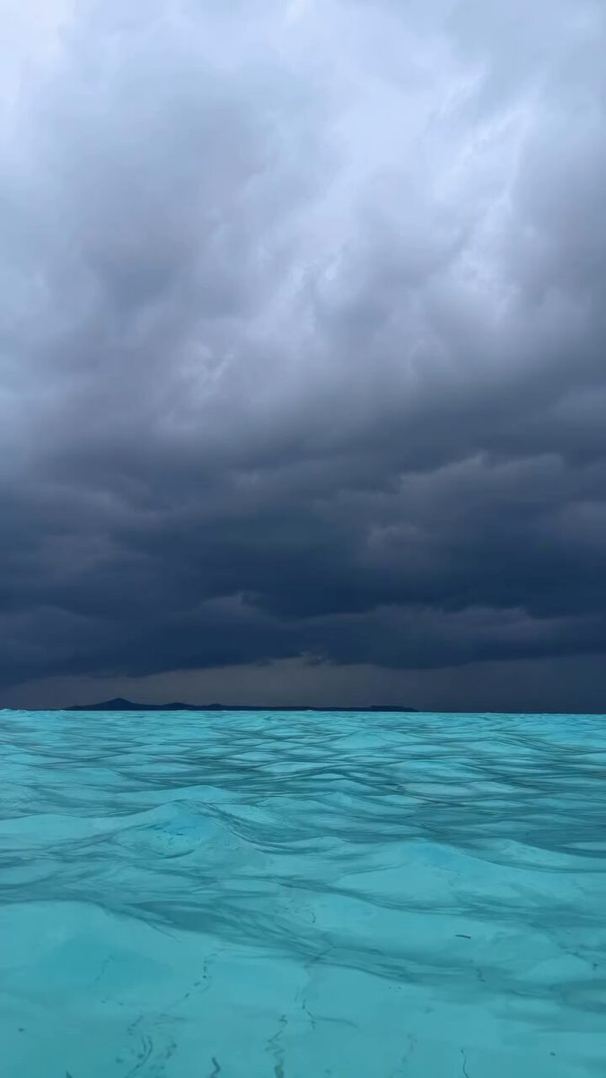 turquoise stormy ocean