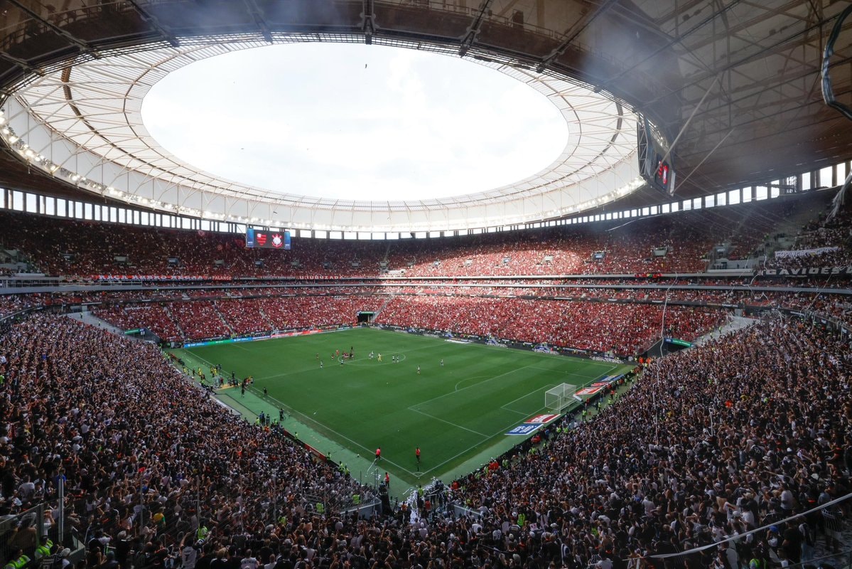 Copa do Brasil final at MANE GARRINCHA