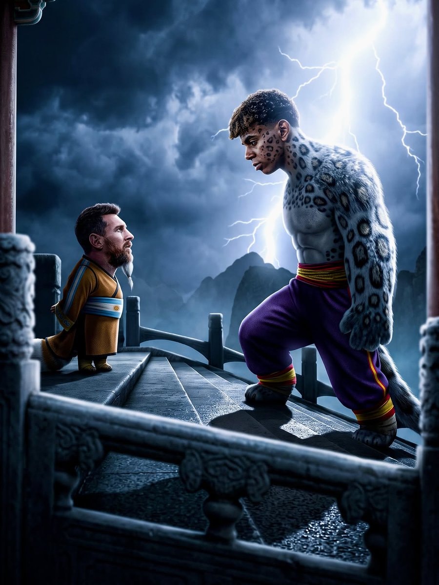 Messi wizard vs beast fan art
