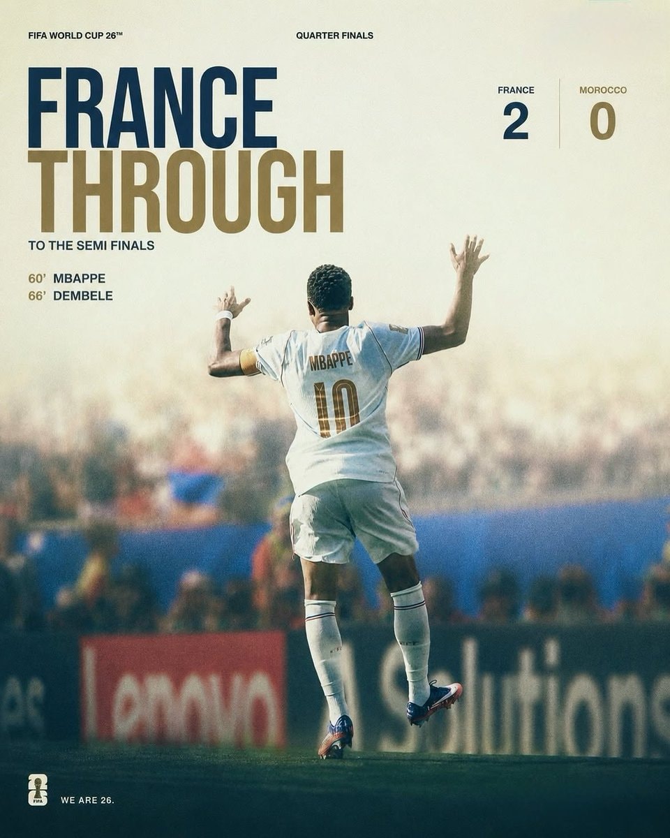 Mbappe France 2-0 Morocco semi-final Mbappe France 2-0 Morocco semi-final